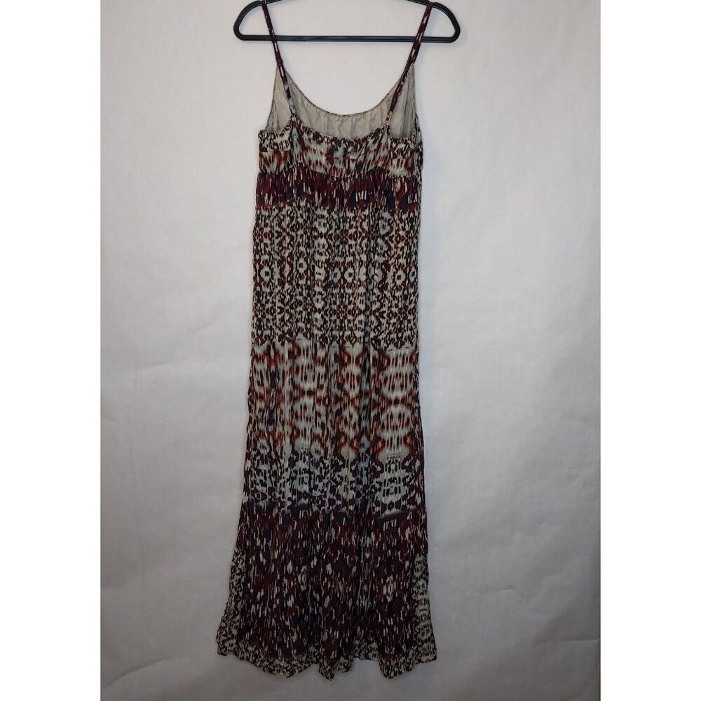 Jigsaw Maxi Slip Dress Women XL 100% Silk Empire Waist Lined Regency Fairy Flowy - Picture 7 of 15